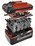  image of einhell-pxc-18v-40ah-twin-pack-2-x-battery