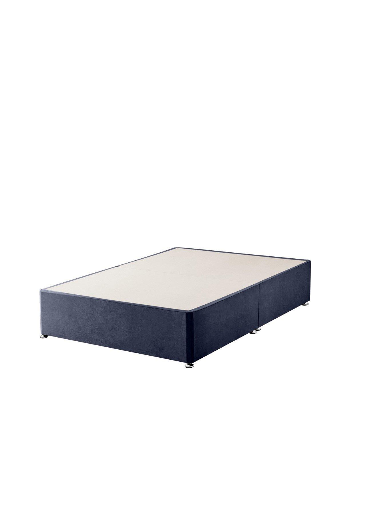 Silentnight Divan Velvet Bed Base with Storage Options