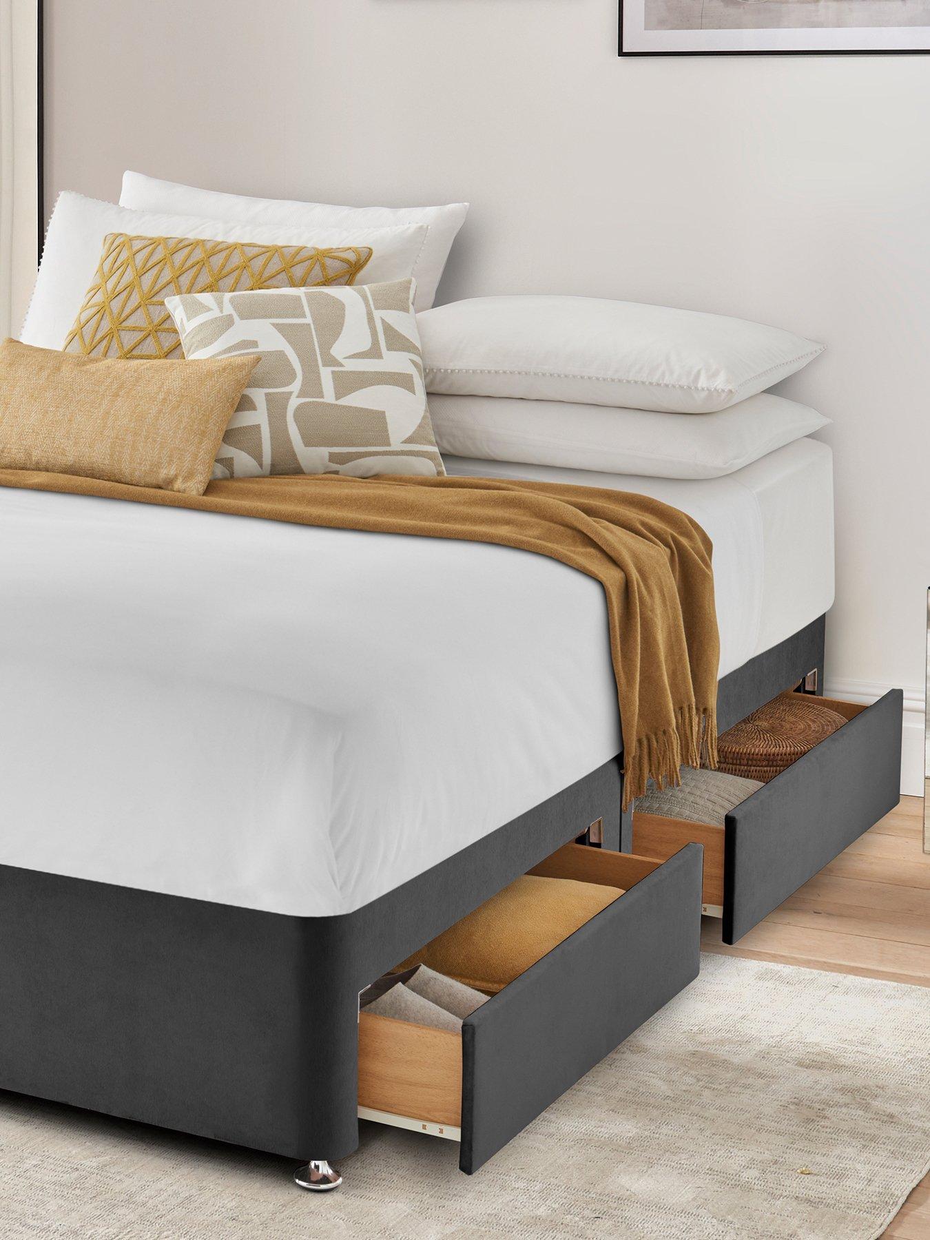 Image 4 of 5 of Silentnight Divan - Base Only -&nbsp;Velvet