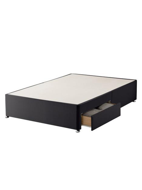 silentnight-fabric-divan-bed-with-storage-options-base-only-ndash-headboard-not-included