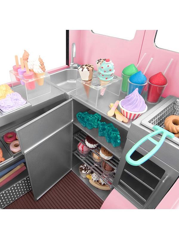 Image 3 of 6 of Our Generation Sweet Stop Ice Cream Truck (Pink)