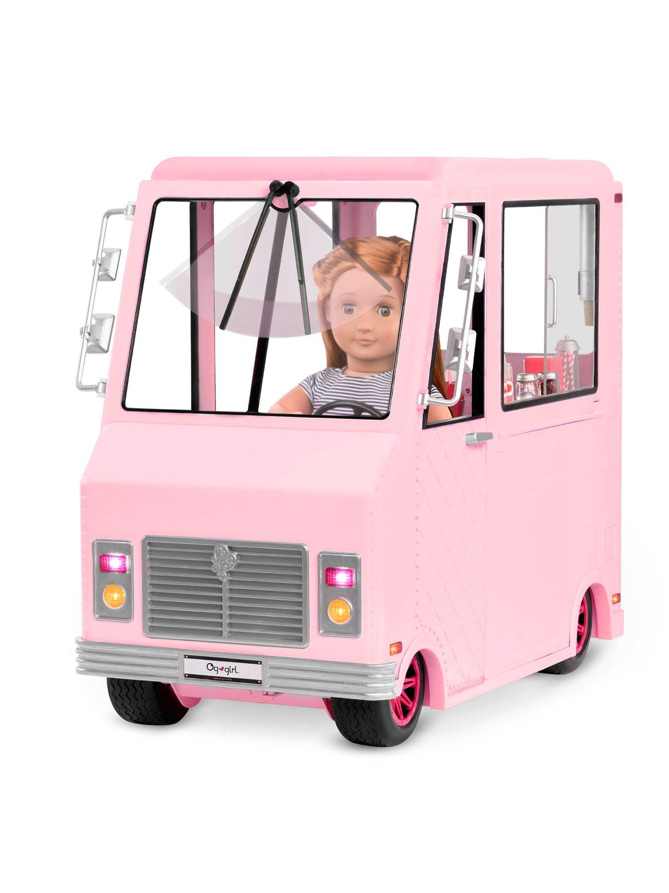 Barbie doll truck online