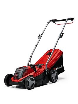 Product photograph of Einhell Pxc 33cm Cordless Mower - Ge-cm 18 33 Li Kit 18v Includes Battery from very.co.uk
