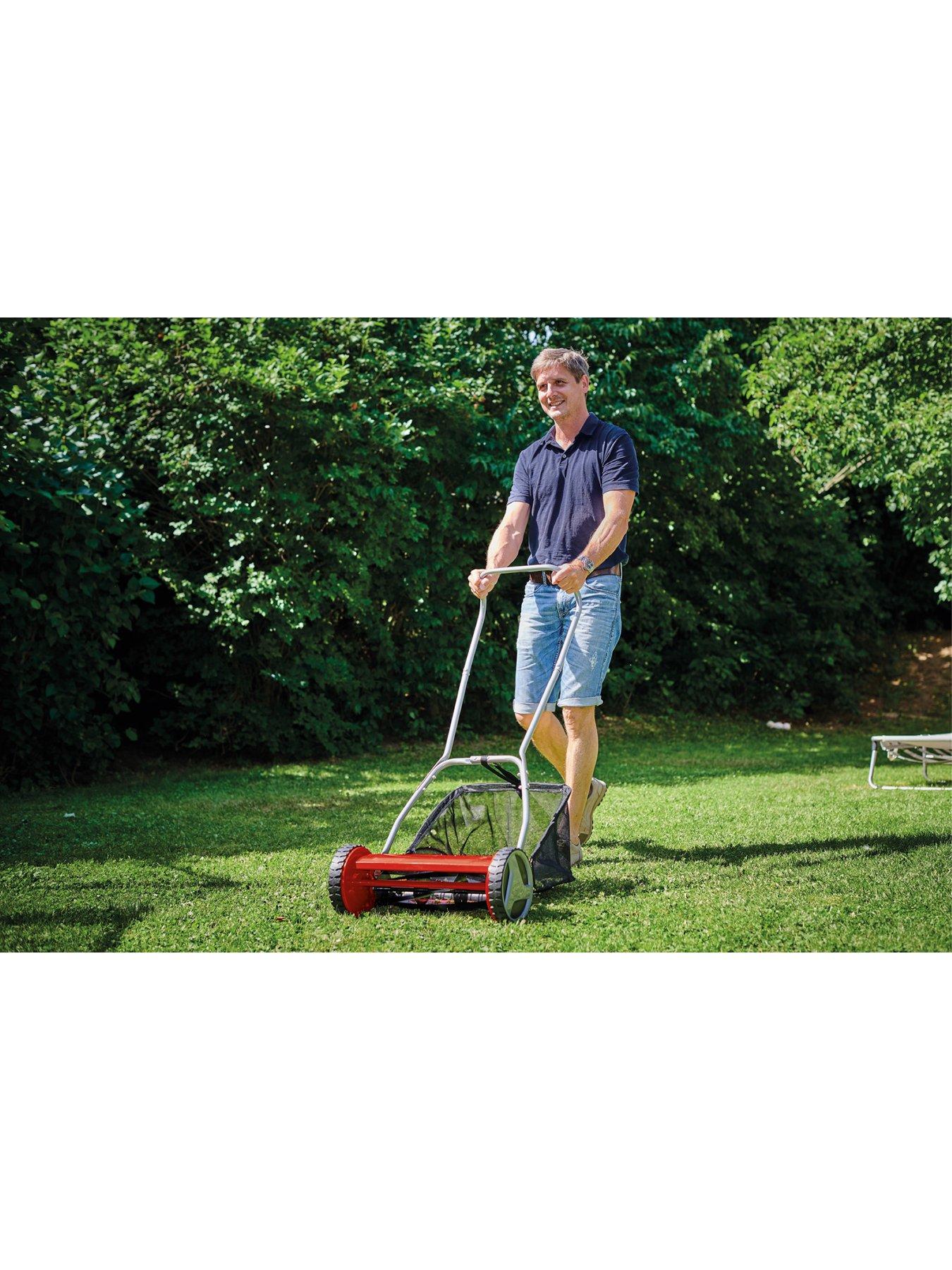 Einhell hand best sale push lawn mower