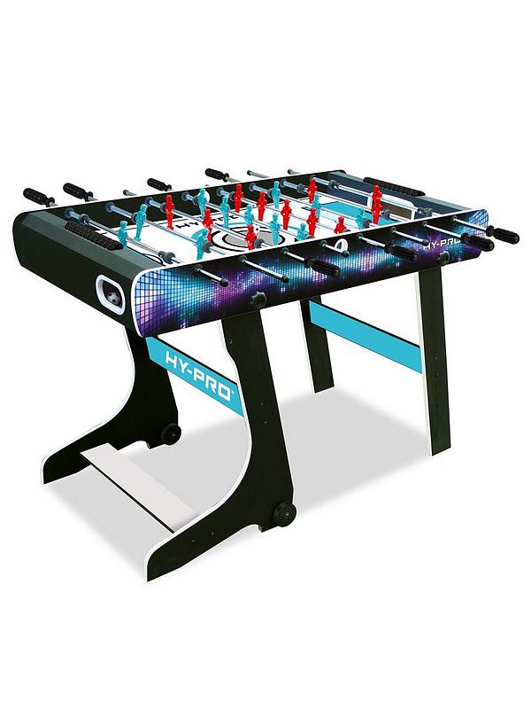 Image 1 of 6 of Hy-Pro 4ft Galaxy Folding Football Table