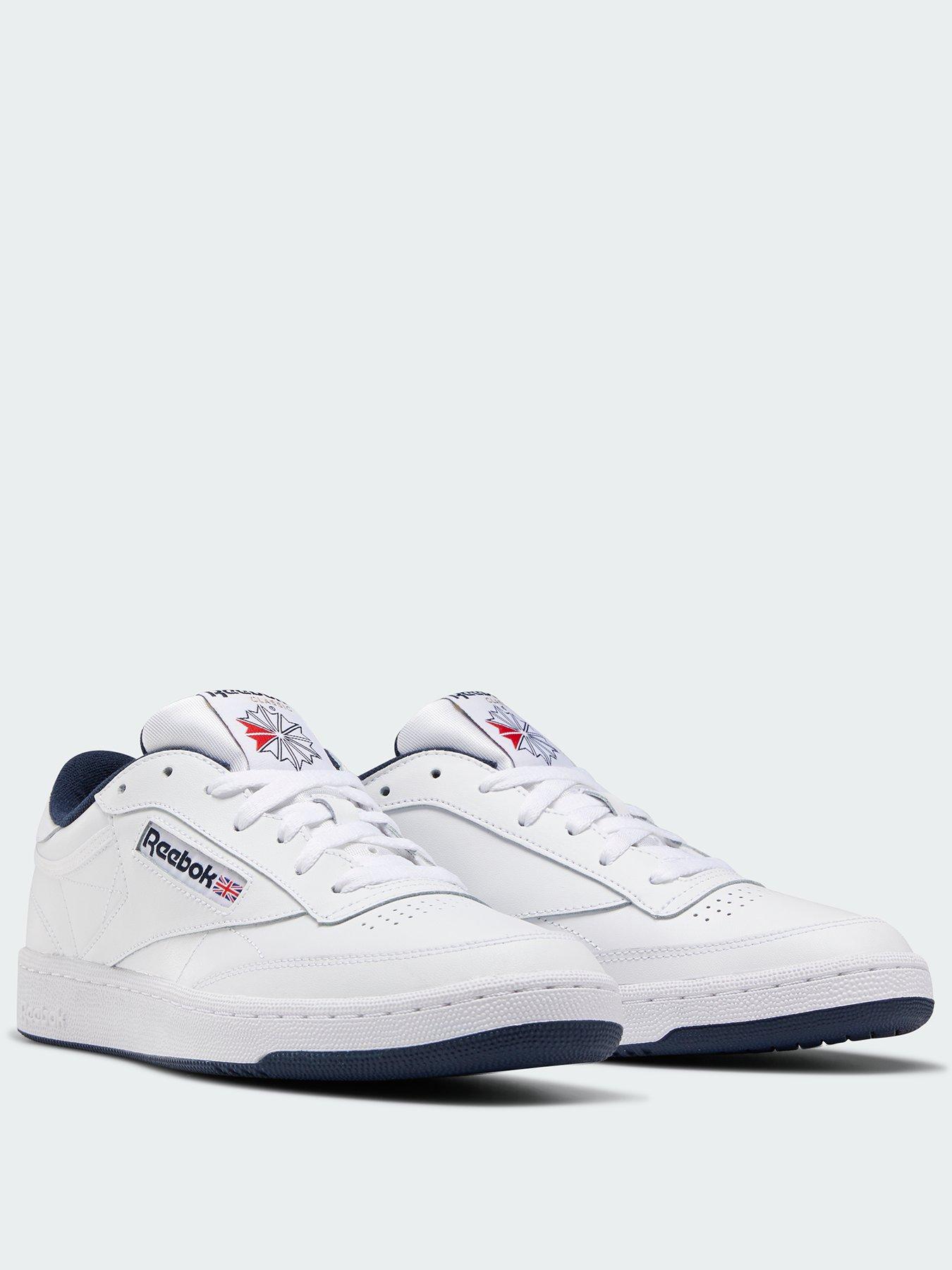 Reebok club c hot sale 85 white navy