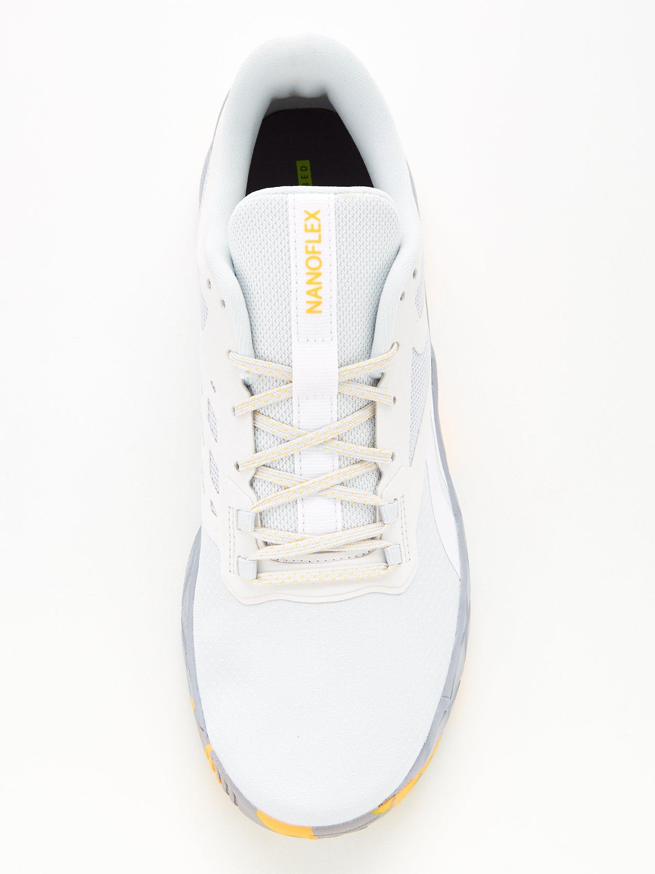 Men Nanoflex Training Shoes - Grey/White
