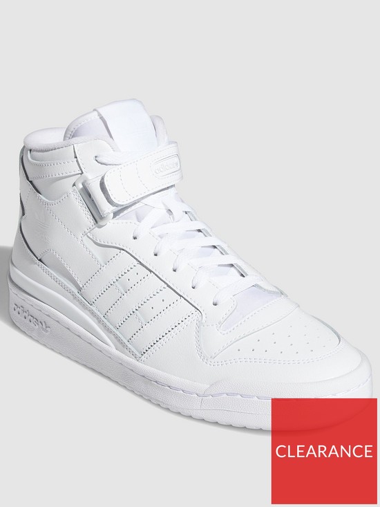 front image of adidas-originals-forum-mid-trainers-white