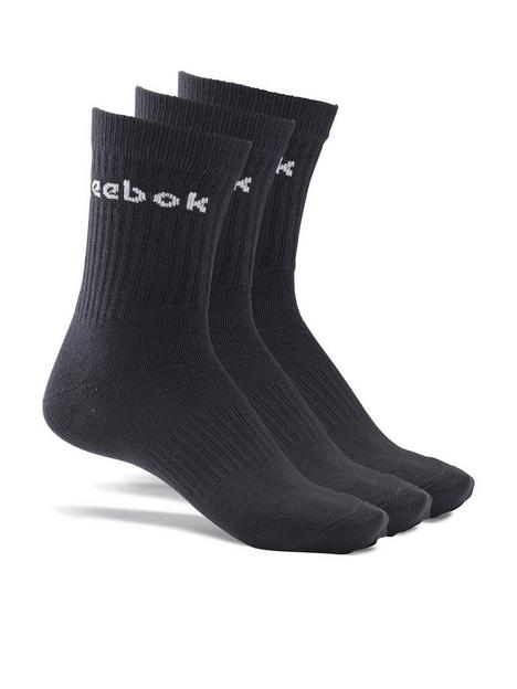 reebok-3-pack-ofnbspactive-core-mid-crew-socks-black