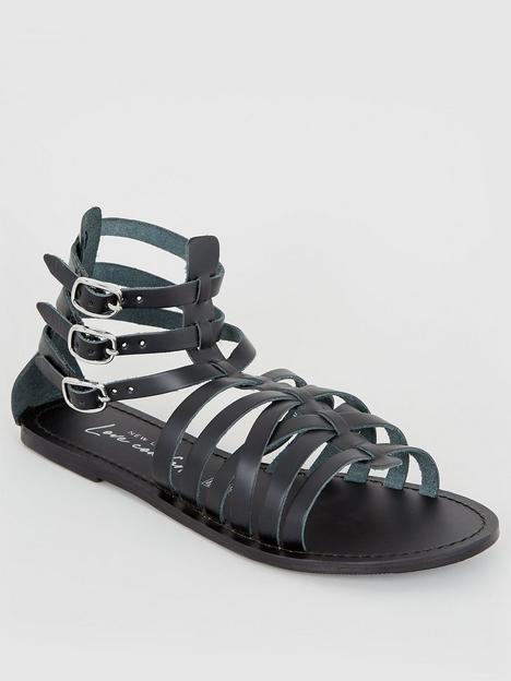 new-look-leather-strappy-gladiator-sandals-blacknbsp