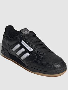 adidas-originals-continental-80-gum-stripes-blackwhite