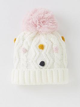 v-by-very-younger-girls-bobble-detail-hat-ivory