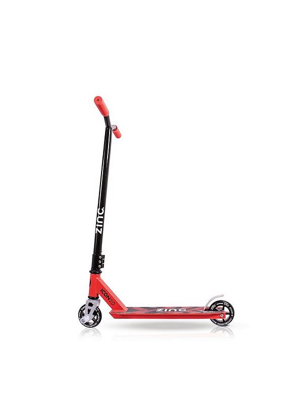 Image 2 of 7 of Zinc Icon 2.0 Stunt Scooter - Red / Black