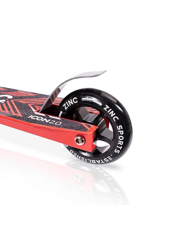 Image 5 of 7 of Zinc Icon 2.0 Stunt Scooter - Red / Black
