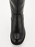  image of v-by-very-wide-fit-stretch-back-knee-boot-black