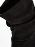  image of v-by-very-slouch-calf-boot-black