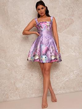 chi-chi-london-chi-chi-sleeveless-floral-print-mininbspdress-purple