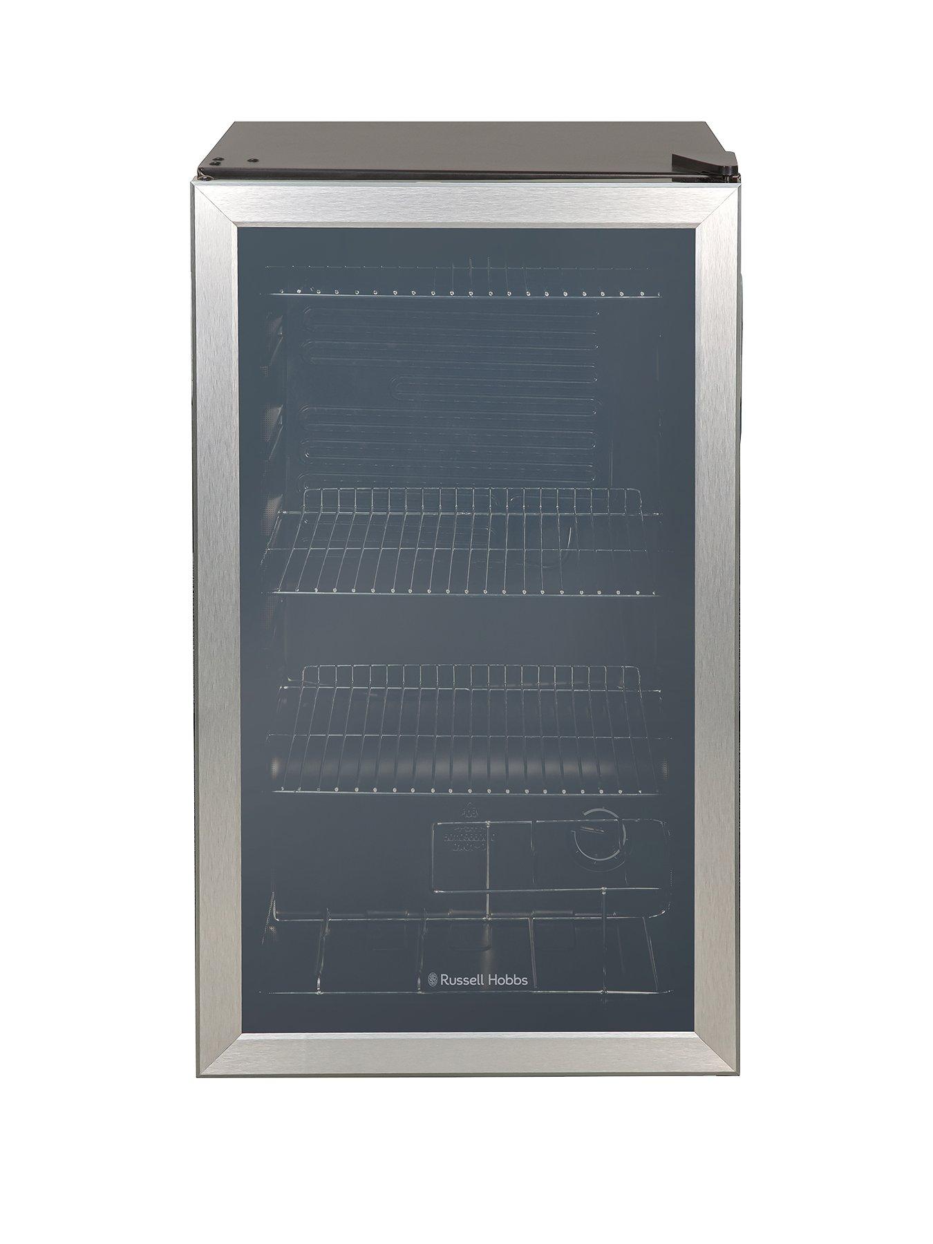 Product photograph of Russell Hobbs Rhbc48ss Beer Amp Wine Drinks Cooler - Stainless Steel from very.co.uk