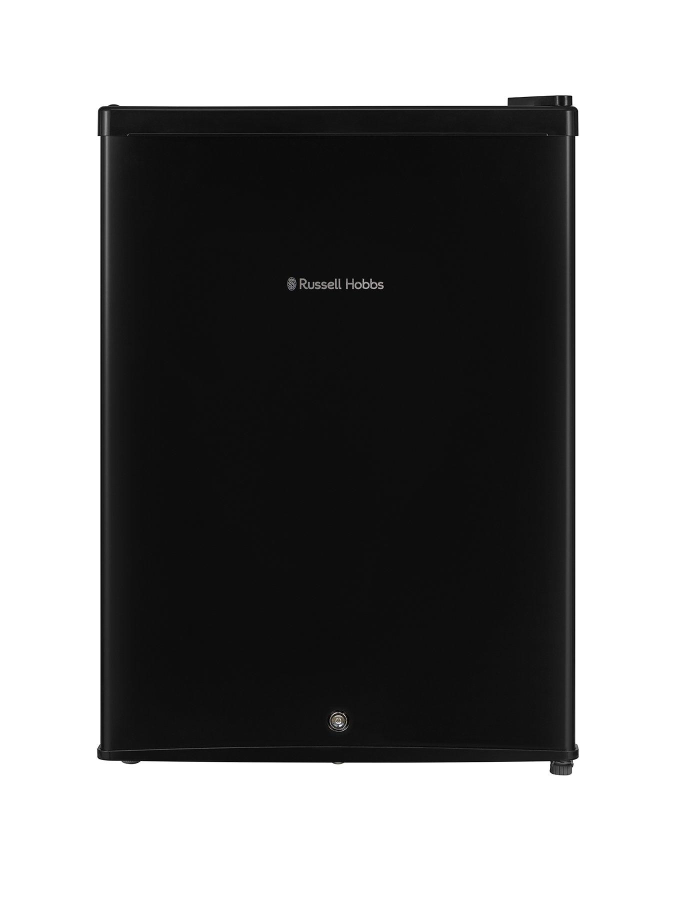 Product photograph of Russell Hobbs Rhttf67b-lck Under Counter Mini Fridge Cooler - Black from very.co.uk