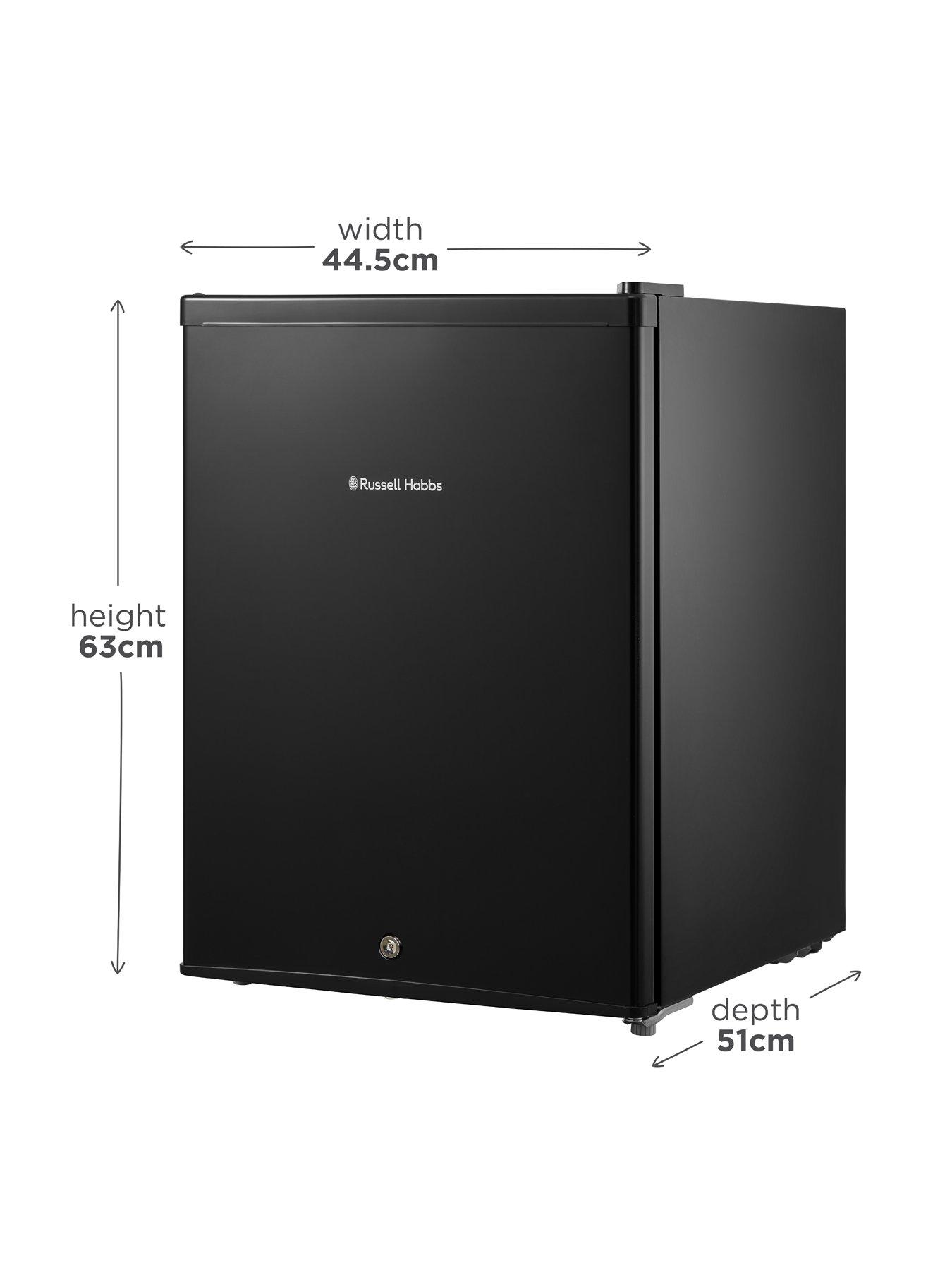 Russell Hobbs RHTTF67BLCK Under Counter Mini Fridge Cooler Black