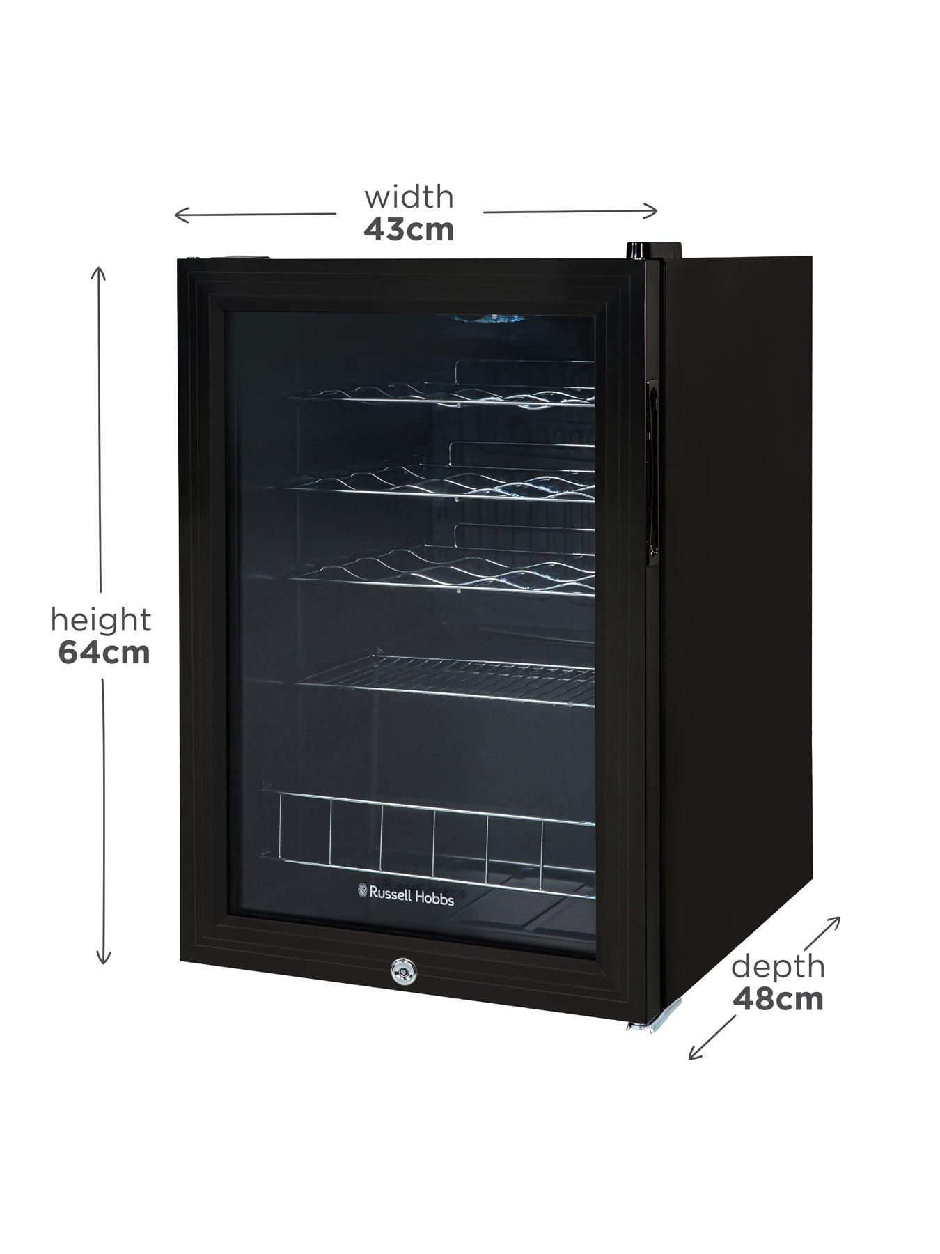 Image 2 of 8 of Russell Hobbs RHGWC4B-LCK &nbsp;Beer &amp; Wine Drinks Cooler with Lock- Black