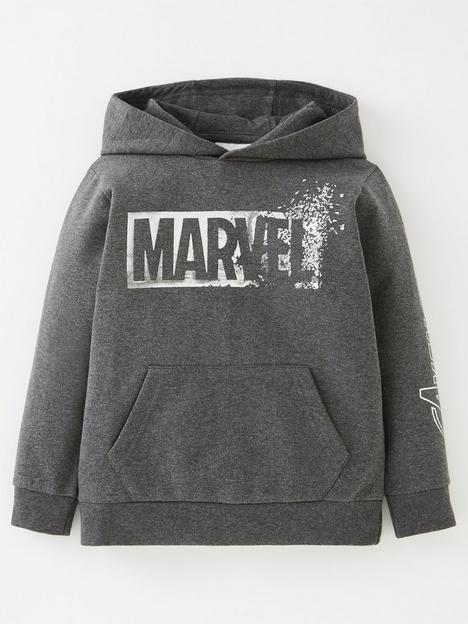 marvel-boys-marvel-logo-hoodie-charcoalnbsp
