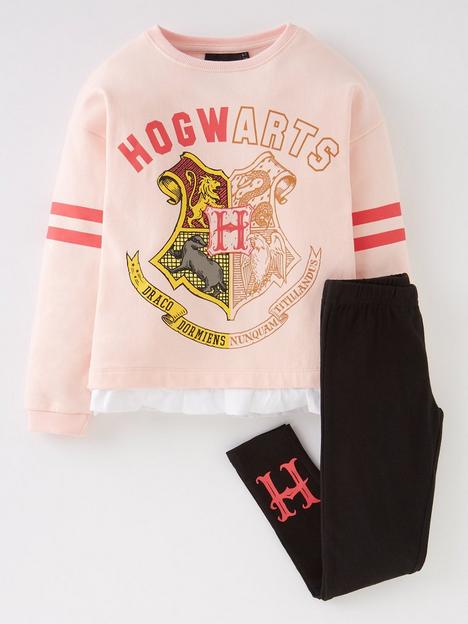 harry-potter-girls-harry-potter-2-piece-hogwarts-frill-sweat-and-legging-set