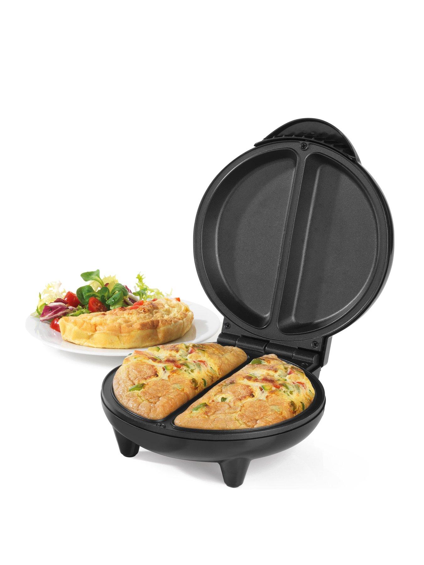Product photograph of Salter Ek2716 Non-stick Dual Omelette Maker from very.co.uk