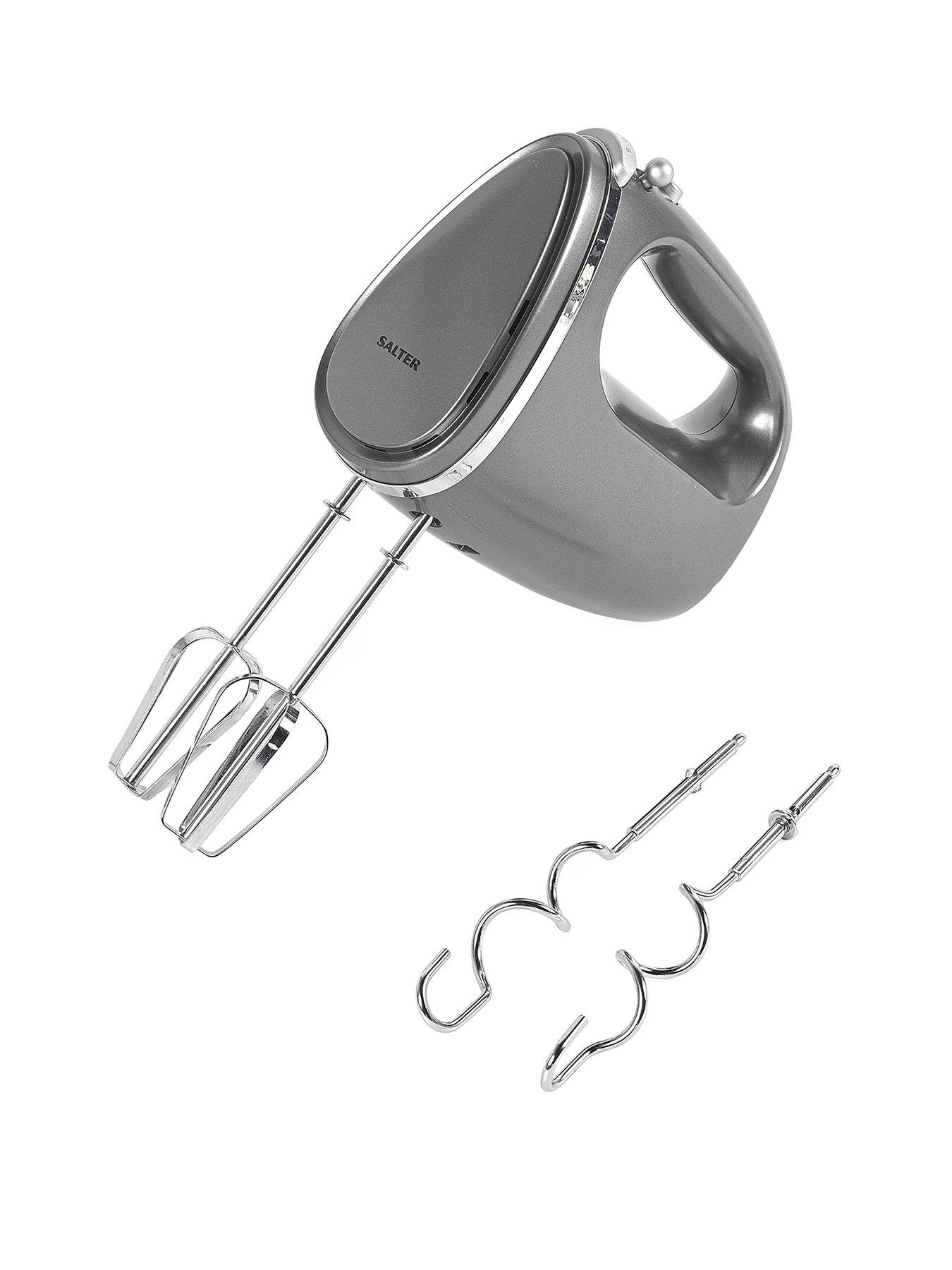 Product photograph of Salter Ek4249gunmetal Cosmos Electric Hand Mixer Whisk from very.co.uk