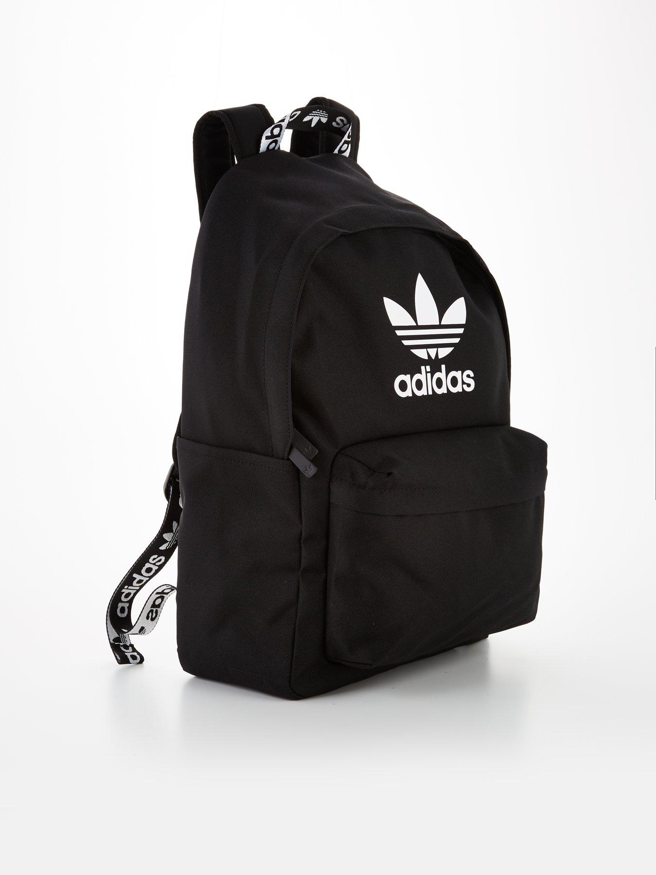 adidas Originals Adicolor Classic Backpack - Black | very.co.uk