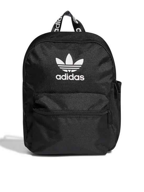 front image of adidas-originals-small-adicolor-backpack