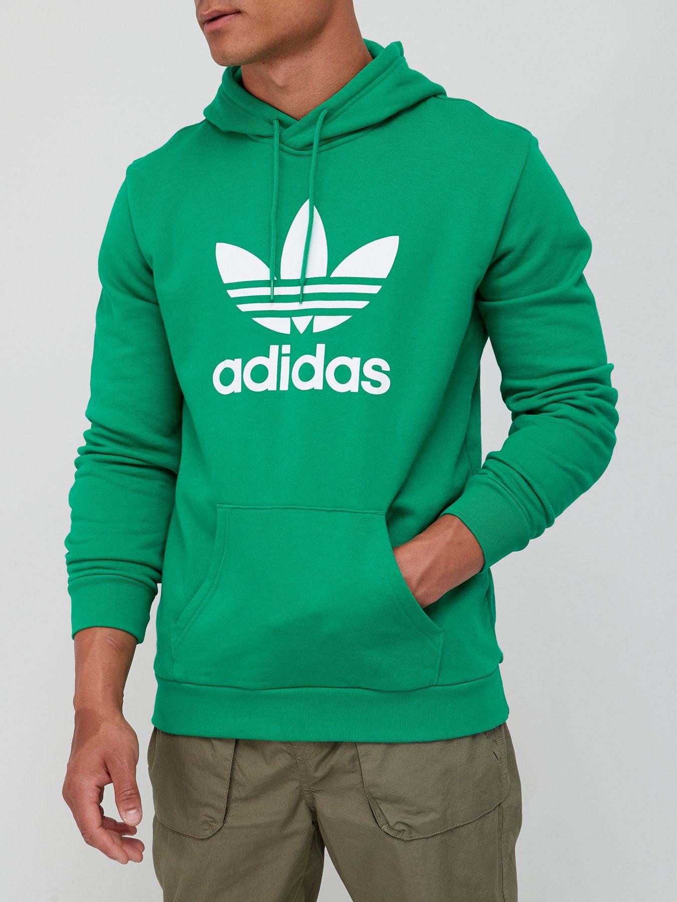 Green hoodie