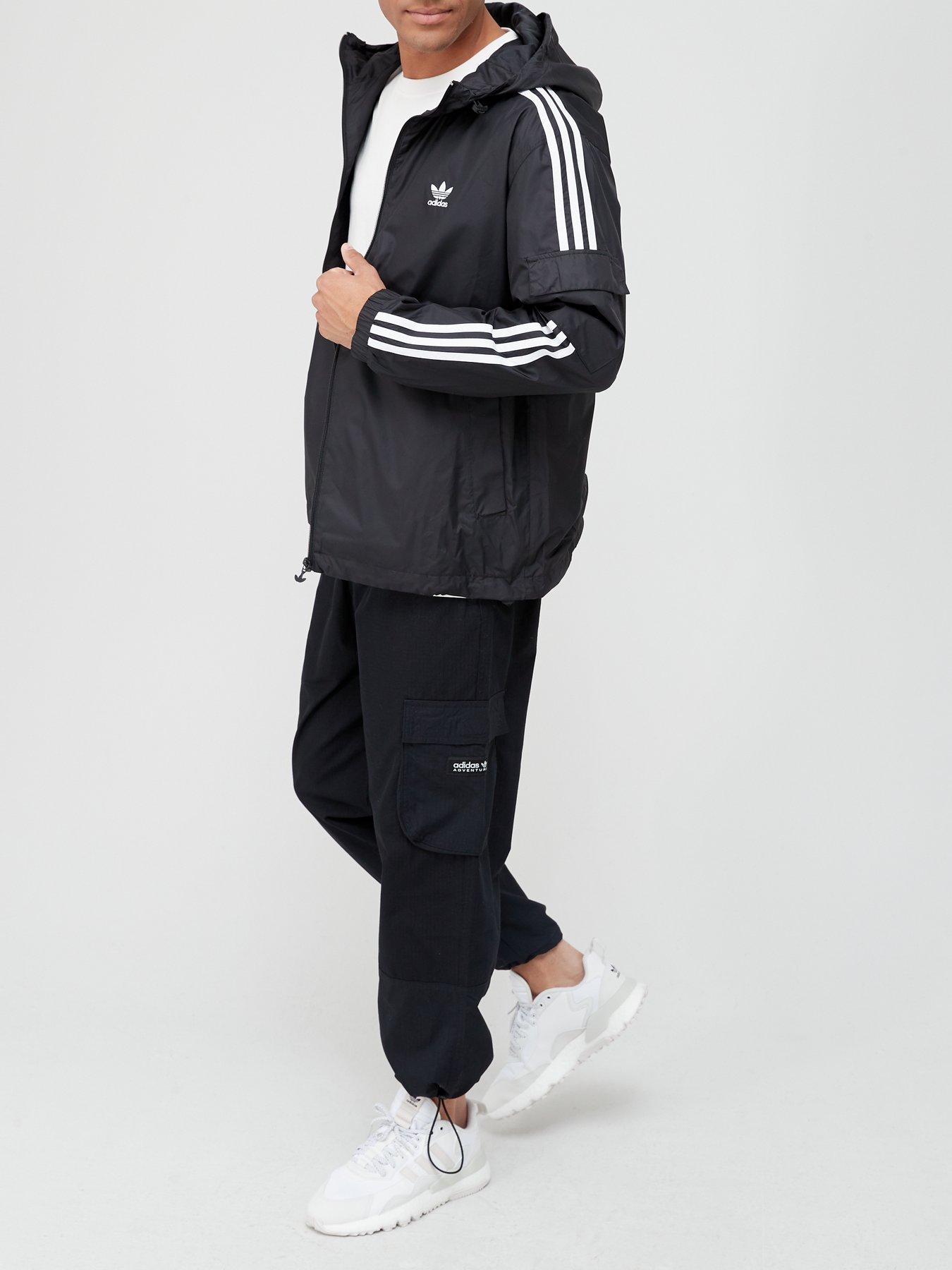 adidas windbreaker outfit