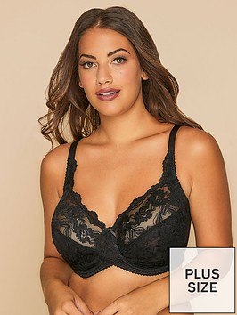 yours-yoursnbspwired-soft-cup-lace-bra-blacknbsp