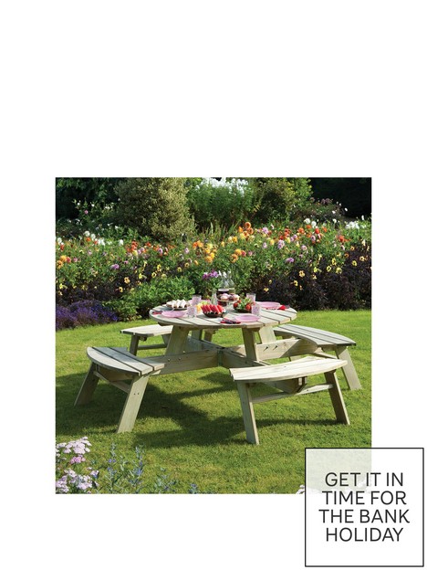 rowlinson-round-picnic-table