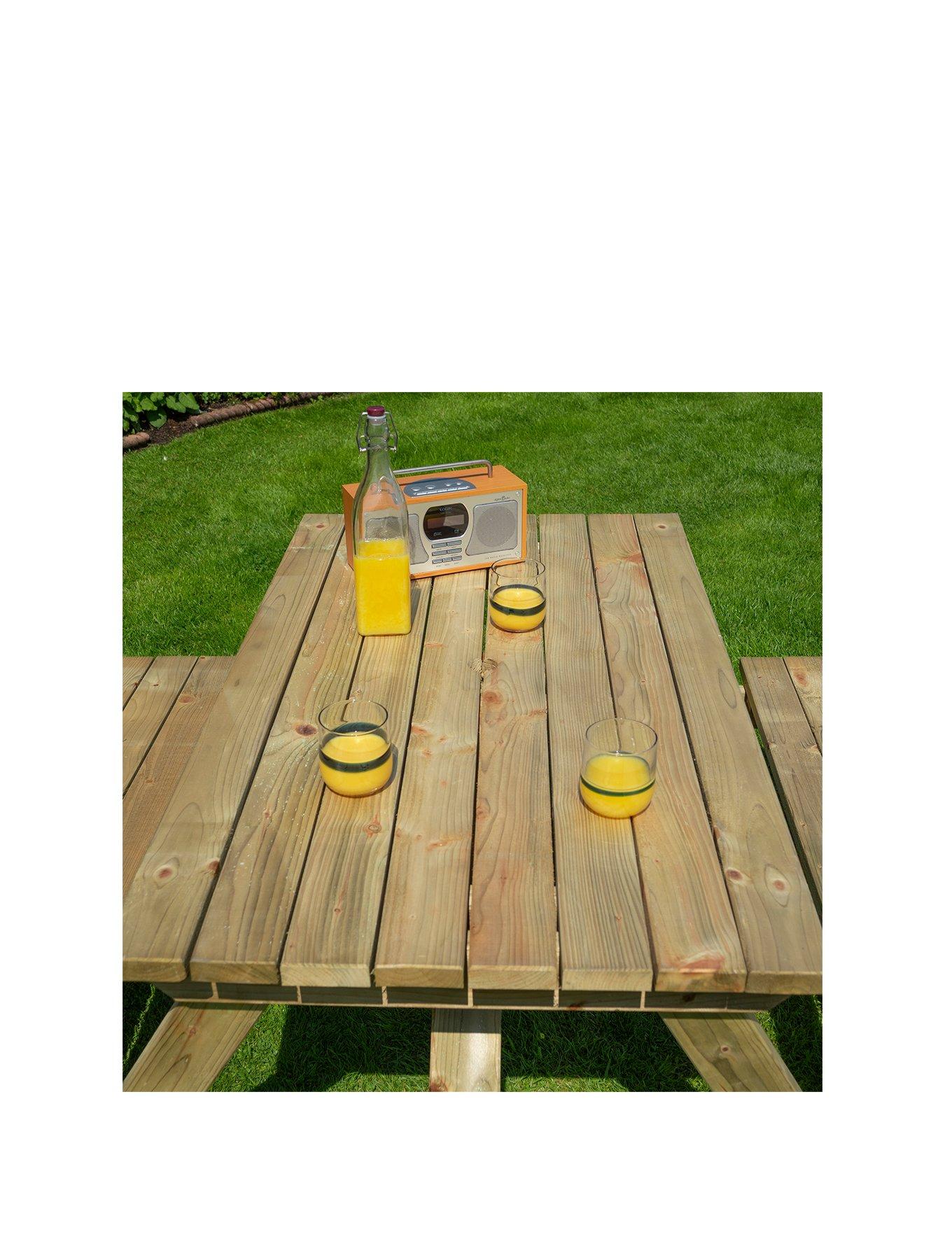 Image 3 of 7 of Rowlinson 4ft Picnic Bench