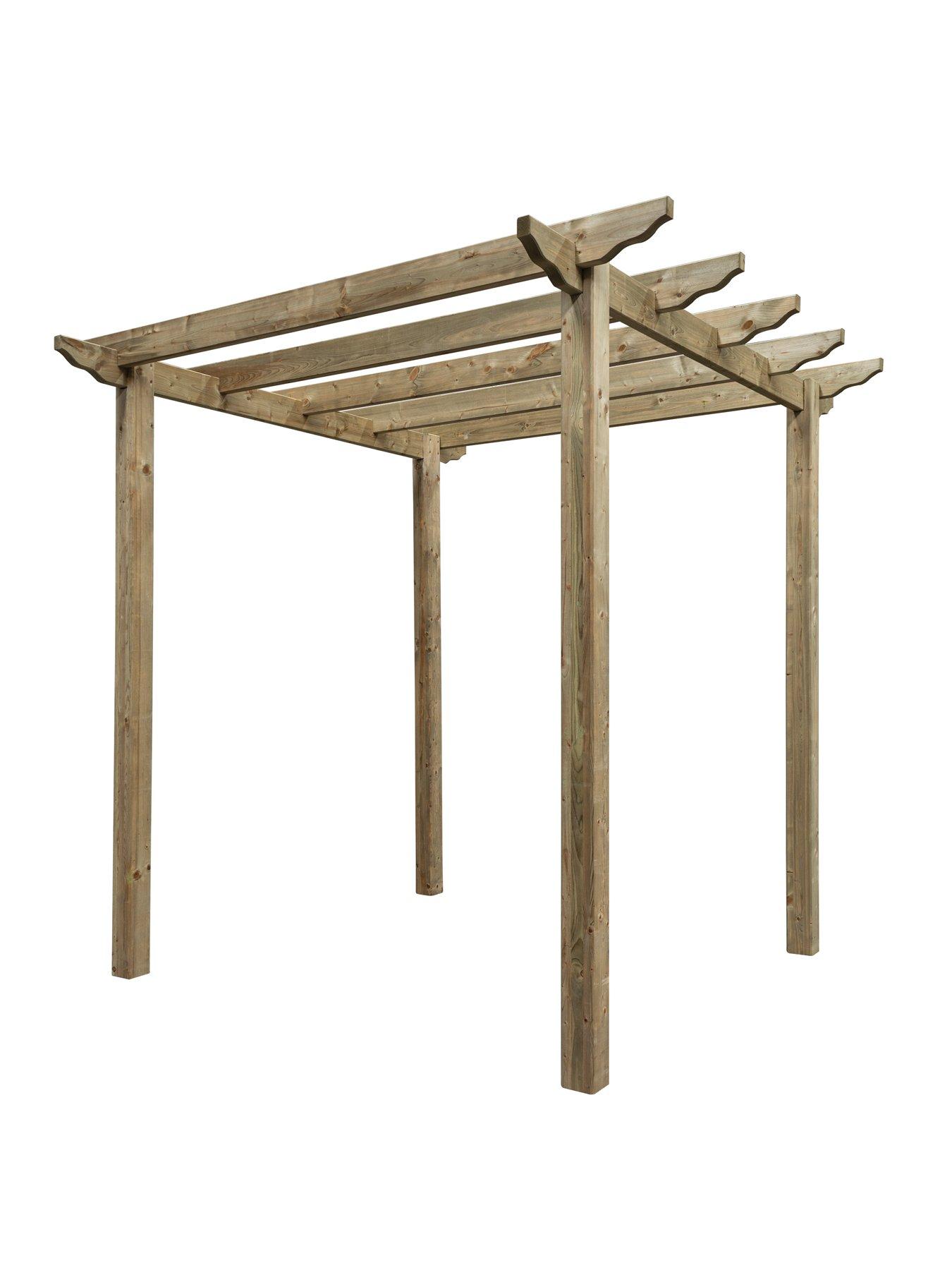 Image 2 of 4 of Rowlinson Traditional Wooden Pergola