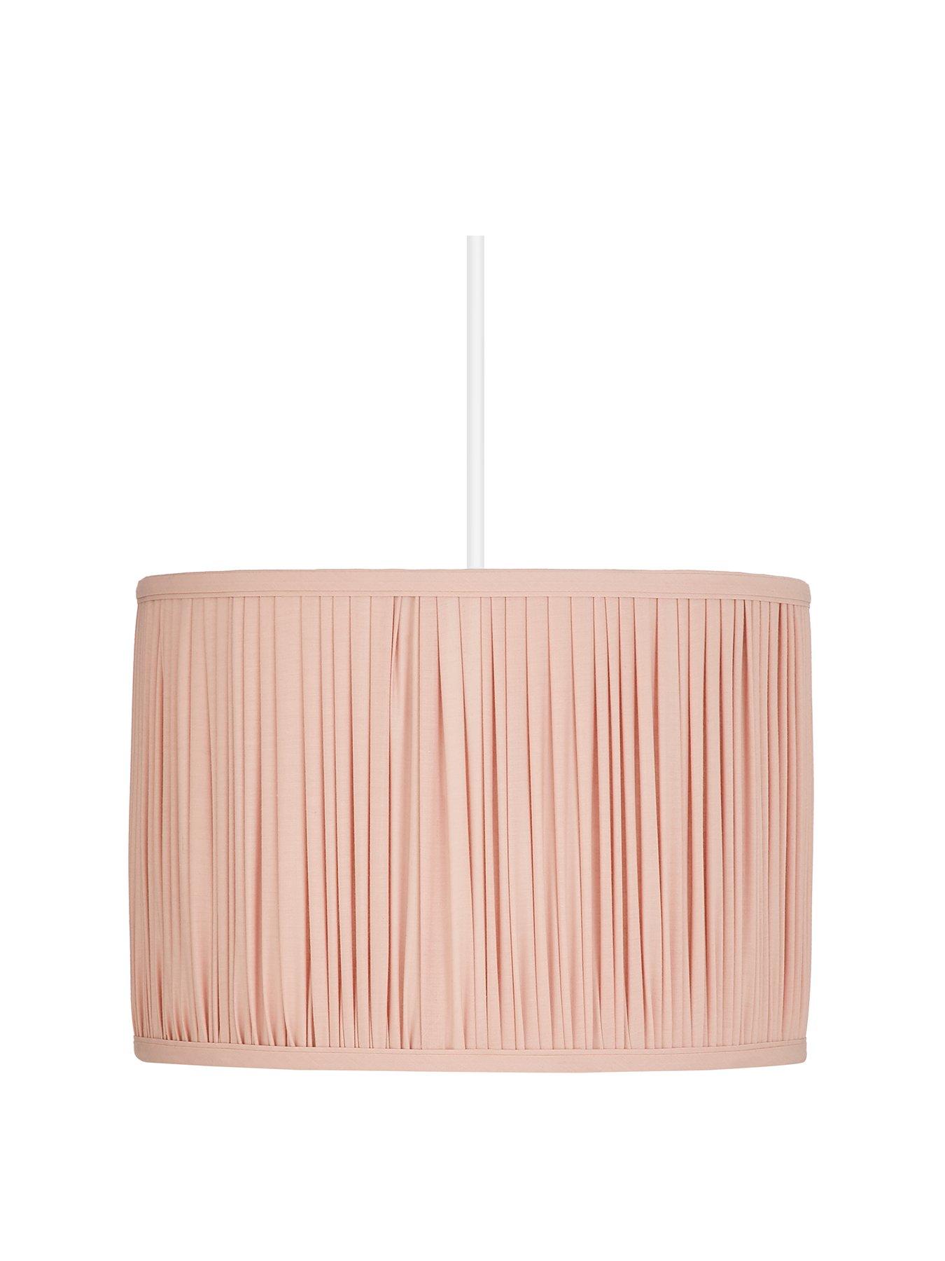 Product photograph of Chancery Pleated Cotton Shade from very.co.uk