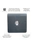  image of trendiswitch-1g-led-dimmer-switch-warm-grey