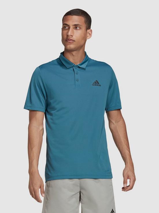 front image of adidas-d2m-bos-polo