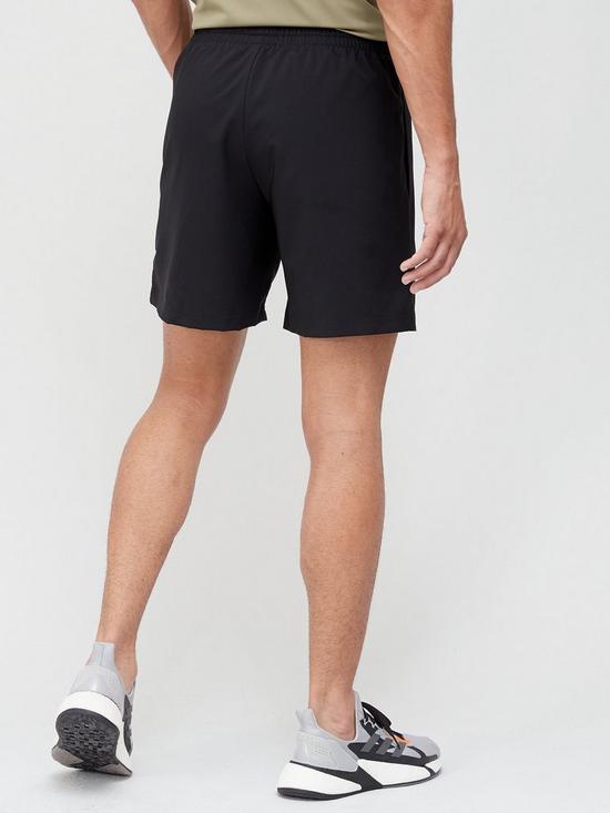stillFront image of adidas-bos-chelsea-shorts-blackwhite