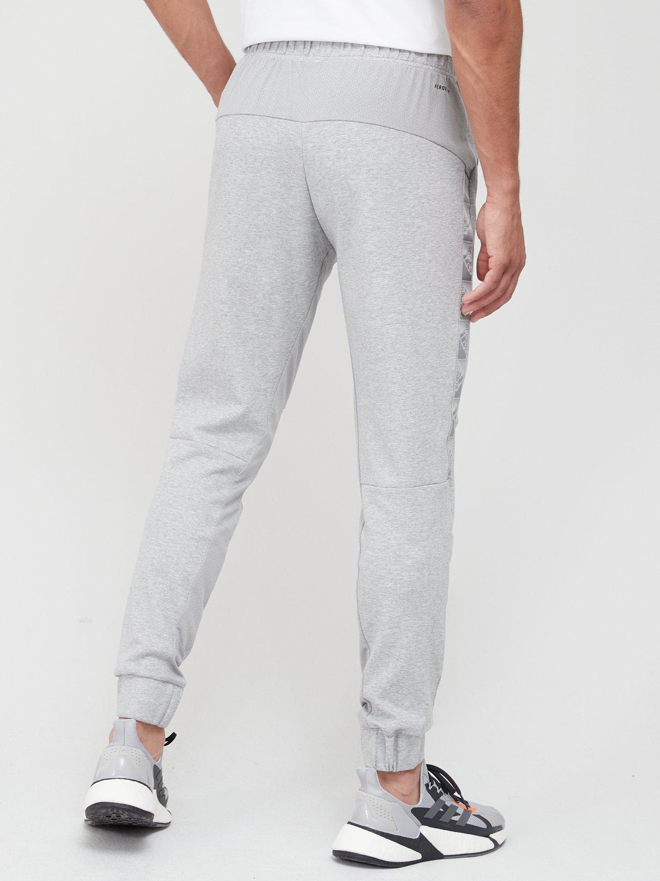 adidas grey heather joggers