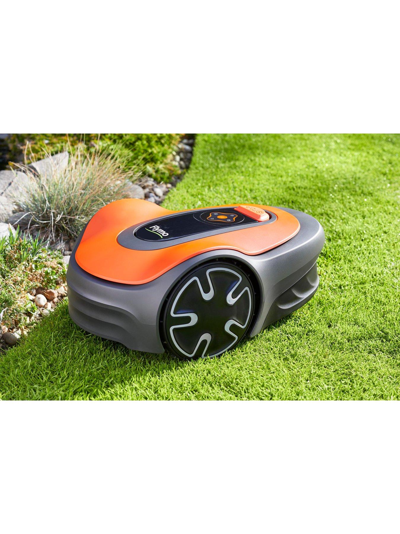 Flymo EasiLife GO 250 Automatic Robotic Lawnmower with Bluetooth app compatibility Very