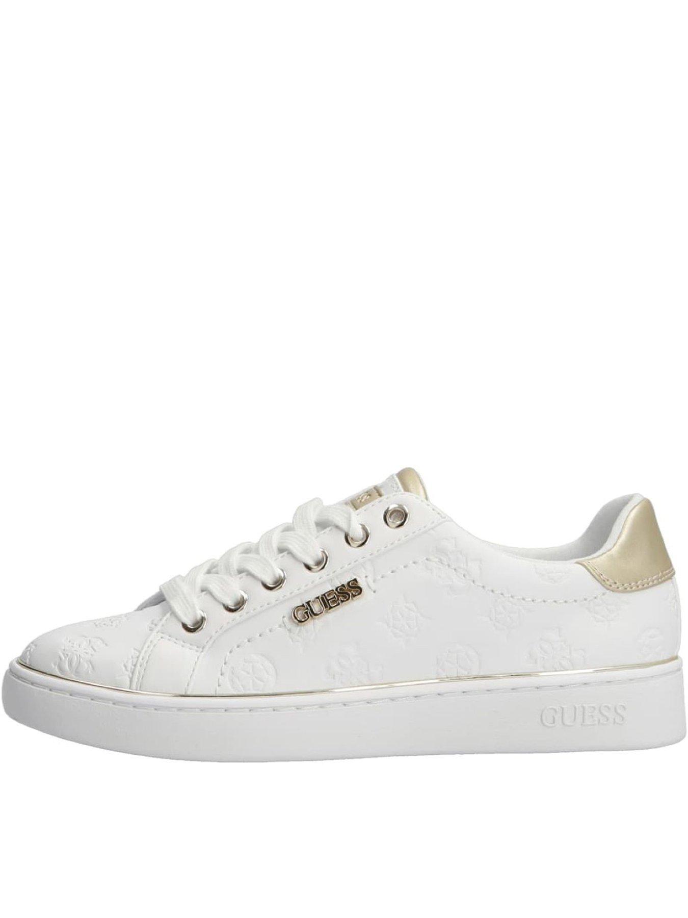 Guess clearance gold trainers