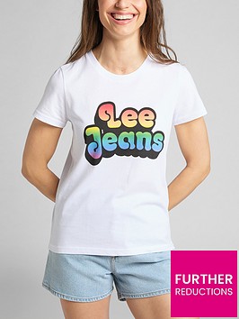 lee-pride-bubble-logo-t-shirt-white