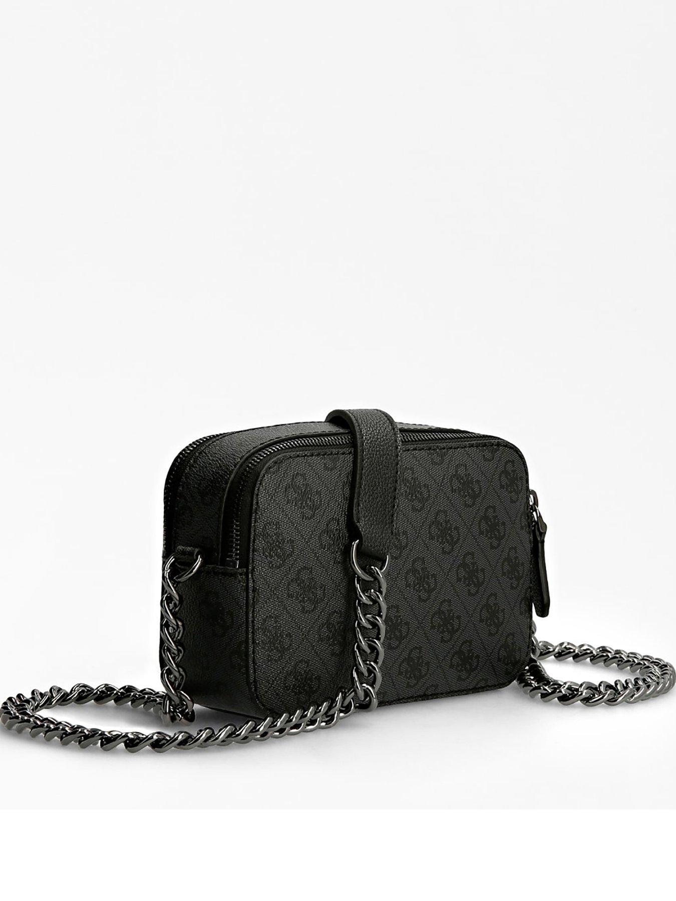 Guess Noelle Camera Bag - Coal | Very.co.uk