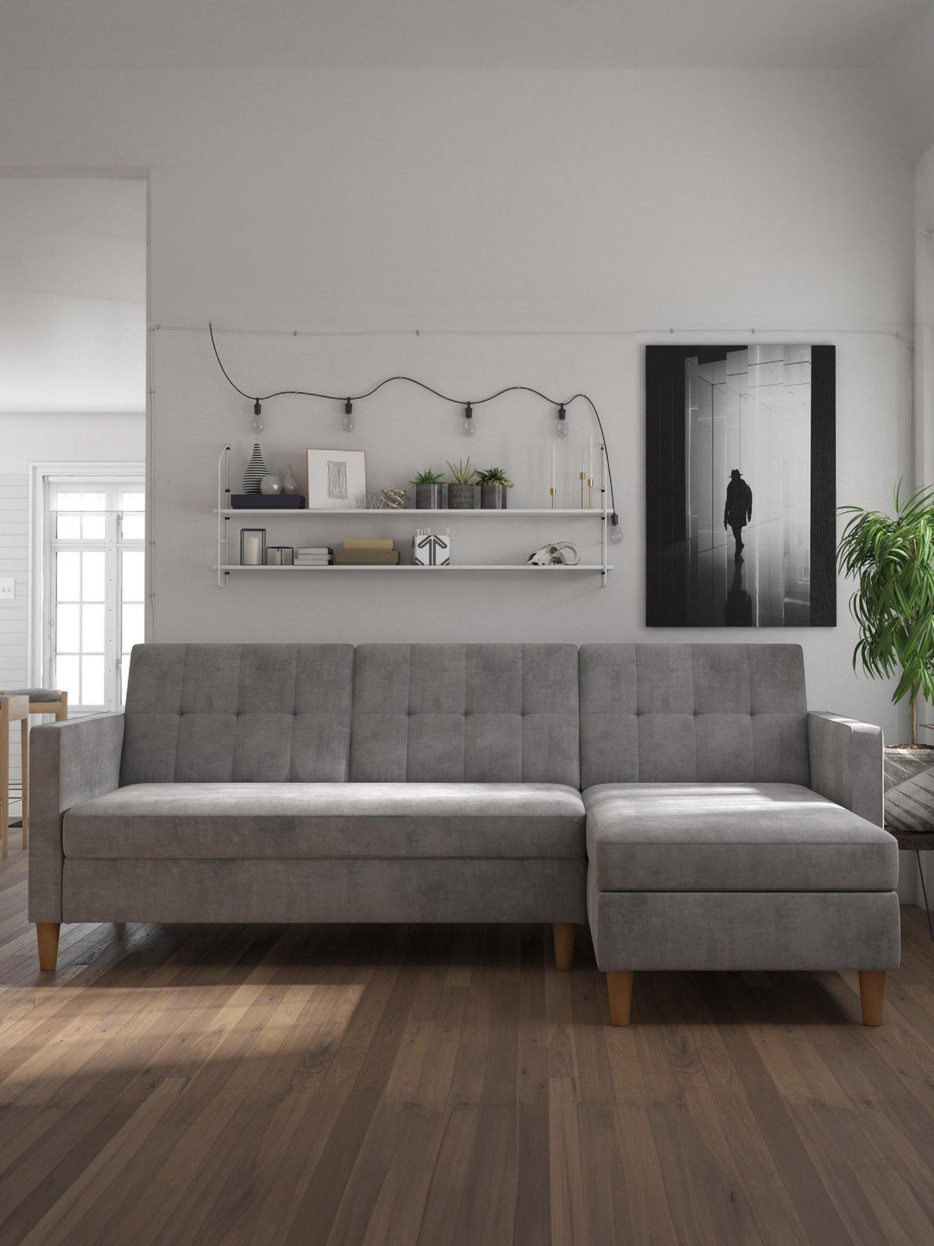 Sectional with storage chaise online