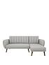  image of novogratz-brittany-sectional-fabric-sofa-bed