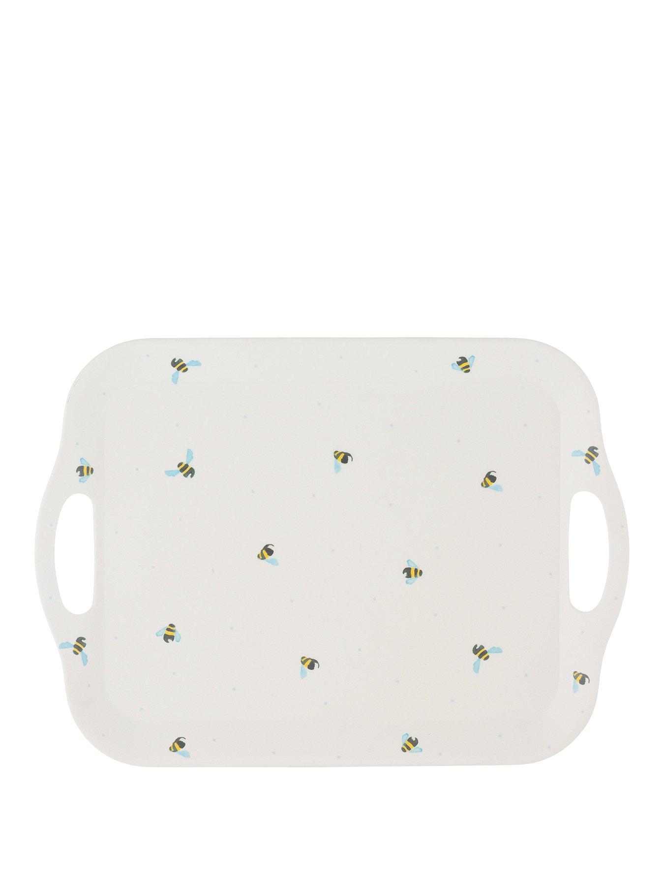 Product photograph of Price Kensington Sweet Bees Bamboo Fibre Small Tray from very.co.uk