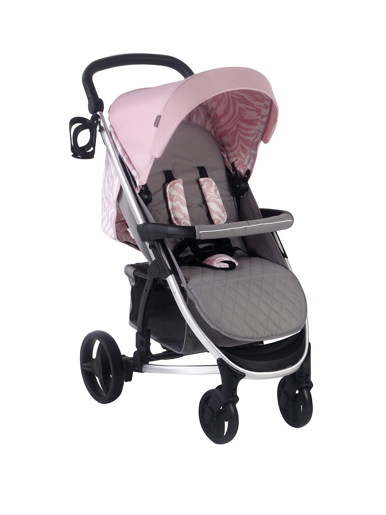 My Babiie MB200 Dani Dyer Pink \u0026 Grey Pushchair